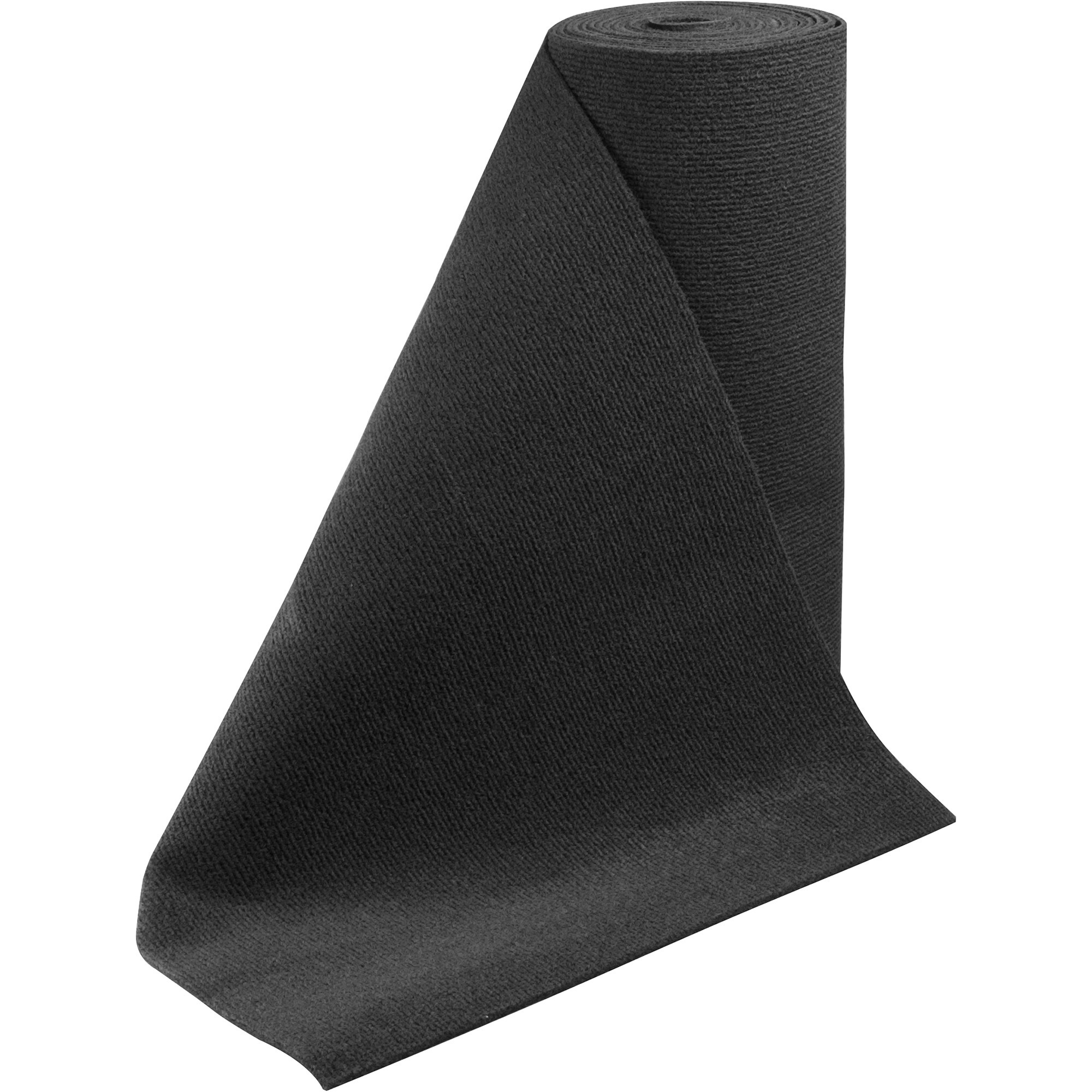 C. E. Smith Bunk Board Carpet, 18in.W x 18ft.L Roll, Black, Model# 11349
